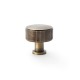 Reeded Cabinet Knob