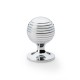 Reeded Ball Cabinet Knob