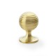 Reeded Ball Cabinet Knob