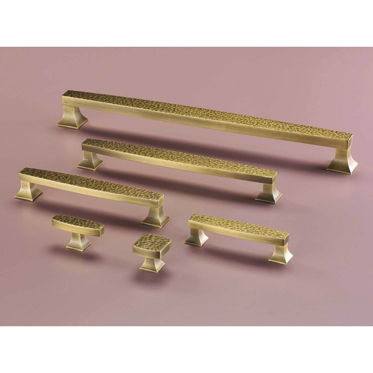 Armac Martin Harold Hammered Cabinet Pull Handle, drawer ...