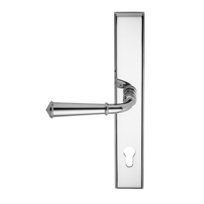 Paris Multipoint Entry Brass Door Handle