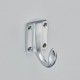 Croft 2736 Wardrobe Hook - Bevelled Edge