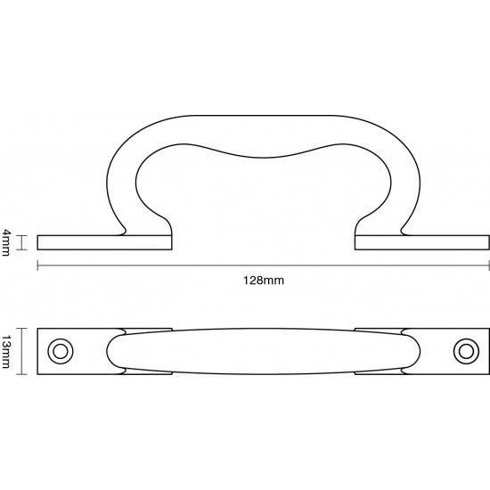 Croft 6429 Sash Handle