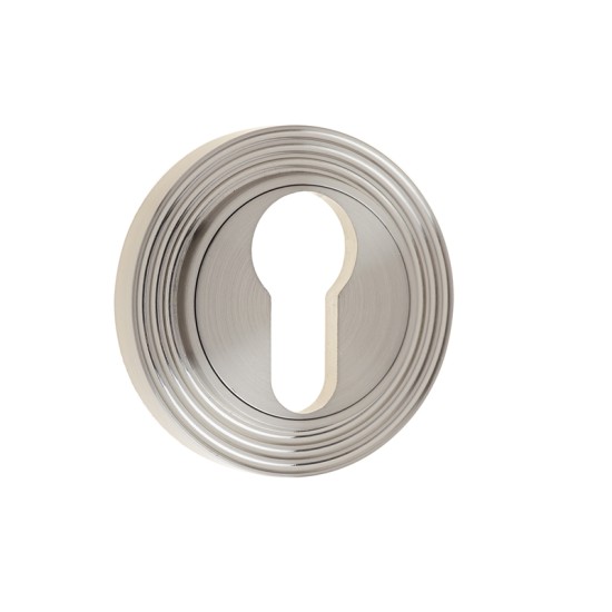 Reeded Euro Escutcheon