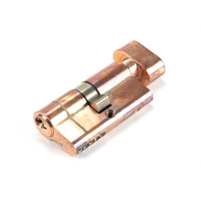 From the Anvil 5pin Euro Cylinder with Turn in Polished Bronze