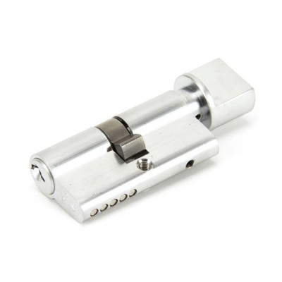 From the Anvil 5pin Euro Cylinder with Turn in Satin Chrome