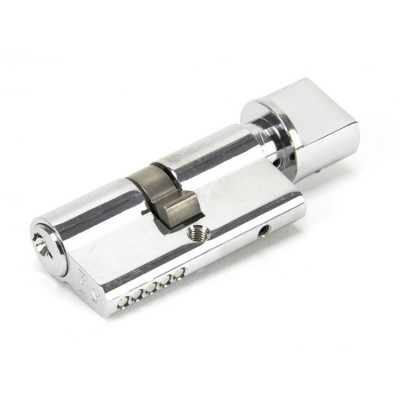 From the Anvil 5pin Euro Cylinder with Turn in Polished Chrome