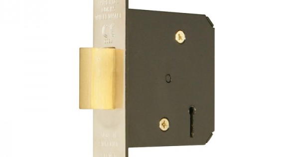 Internal Door Locks 3 Lever Sash Lock - 63mm / 45mm Backset