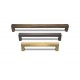 Modern Square Cabinet Pulls Satin Brass Antique Brass Dark Bronze