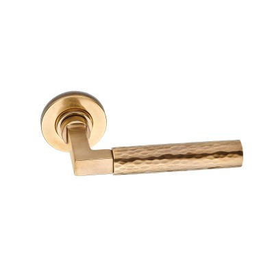Frey Hammered Lever Handle pair