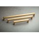 Satin Brass SK3100 Square Bar Handles