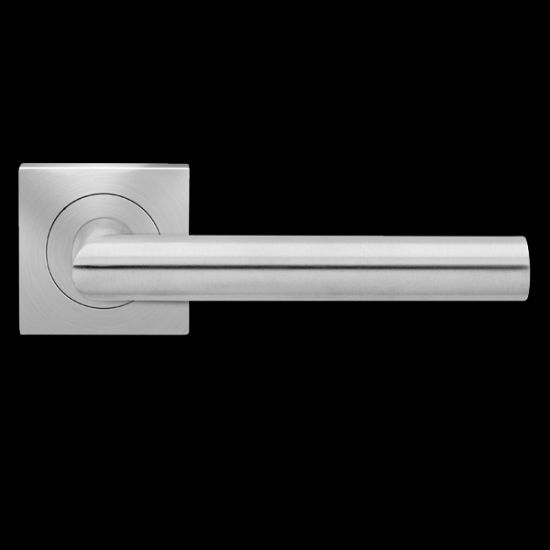 Karcher Design Rhodos ER28Q Door Lever Handle on a Square Rose