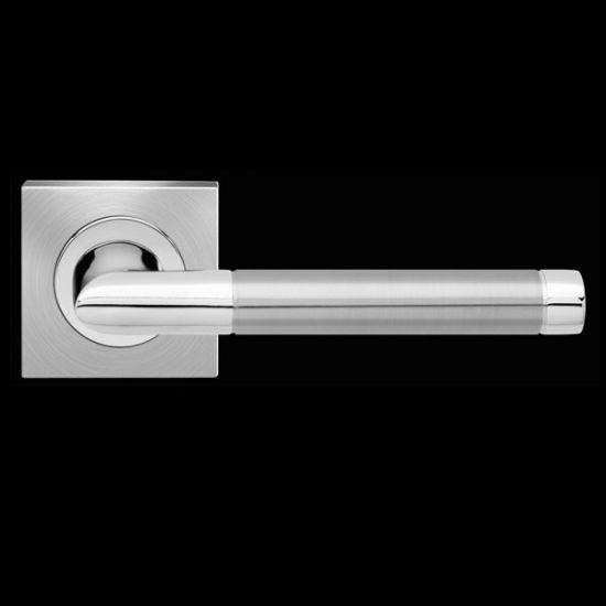 Karcher Design Verona ER37Q Door Lever Handle on a Square Rose