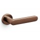 Olivari Link Door Handle on a Round Rose 