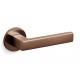 Olivari Planet Low Door Handle on a Round Rose 