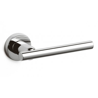 Olivari Stilo Door Handle on a Round Rose 