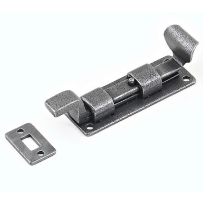 Stonebridge Forge Door Bolts - Cranked Fishtale Bolt in Forged Steel