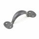 Stonebridge Forge Penny End Pull Handle in Forged Steel