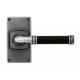 Finesse Design Jarrow Range Door Handle on a Short Back Plate in Pewter