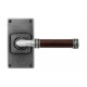 Finesse Design Jarrow Range Door Handle on a Square Rose in Pewter