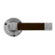 Finesse Design Eden Range Door Handle on a Rose in Pewter