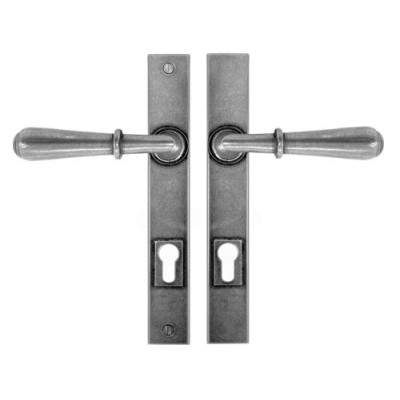 Finesse Design Fenwick Multipoint Entry Door Handle in Pewter