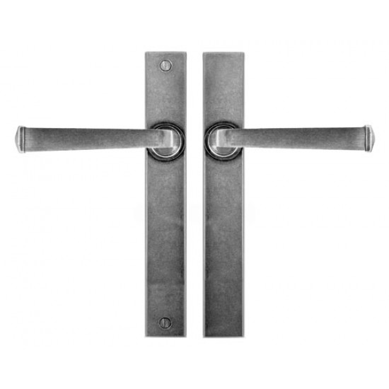 Finesse Design Allendale Multipoint Passage Door Handle in Pewter