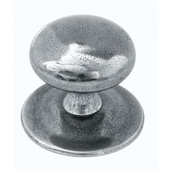 Finesse Design Centre Door Knob in Pewter