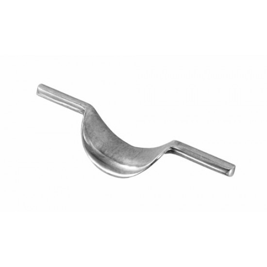 Finesse Design Organic Cabinet Cup Handle in Pewter