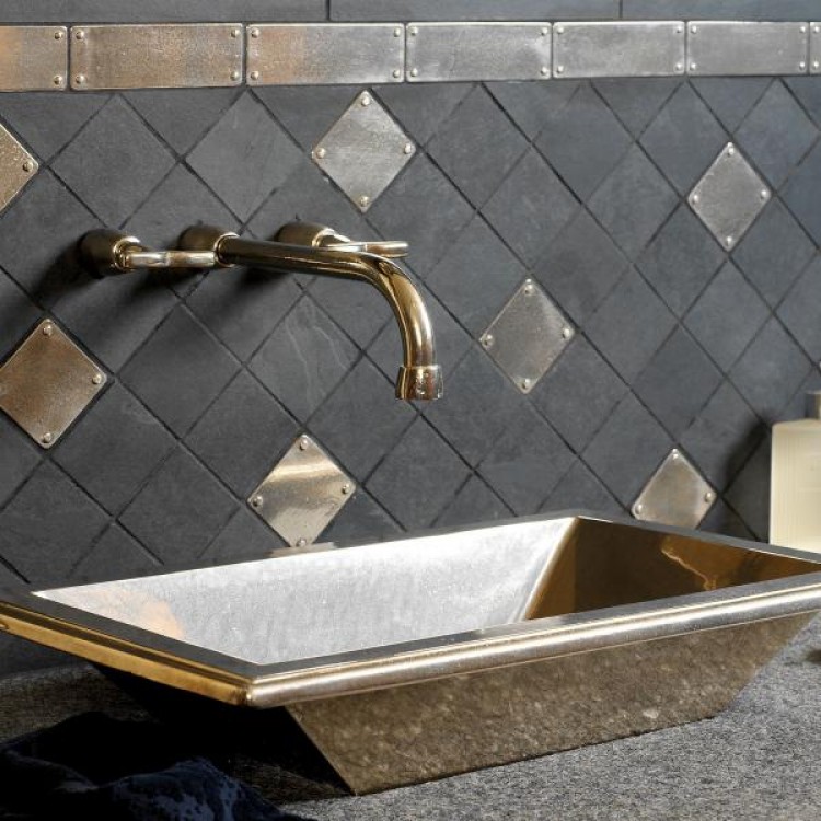 Rocky mountain hardware bronze sink quadra